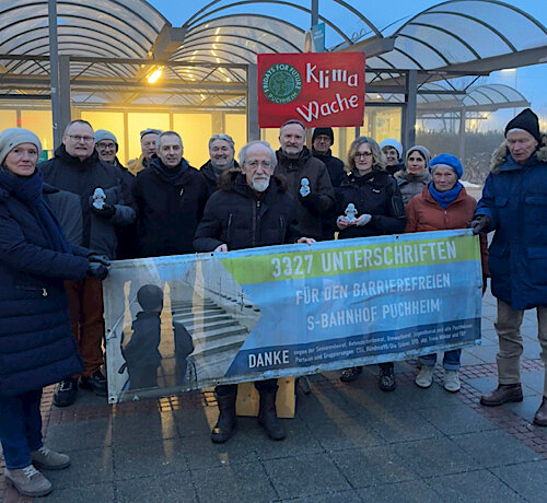Barrierefreier Bahnhof Puchheim – Forderung nach beschleunigtem Ausbau